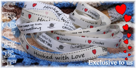 crochet ribbons
