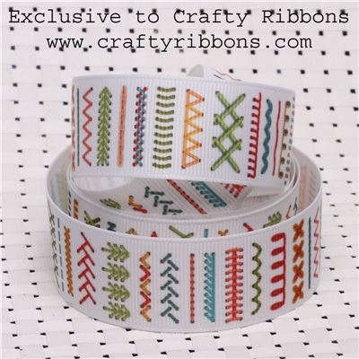 Love Sewing Ribbon - Stitching