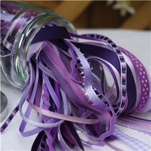 Jam Pot Ribbons - Blackcurrant