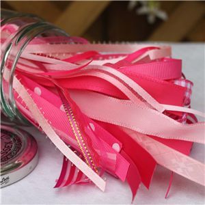 Jam Pot Ribbons - Strawberry