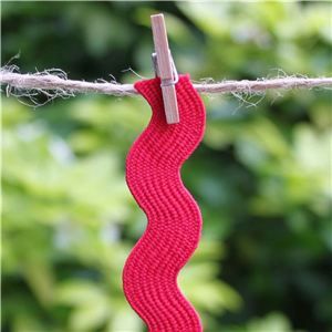 Jumbo Ric Rac - Red