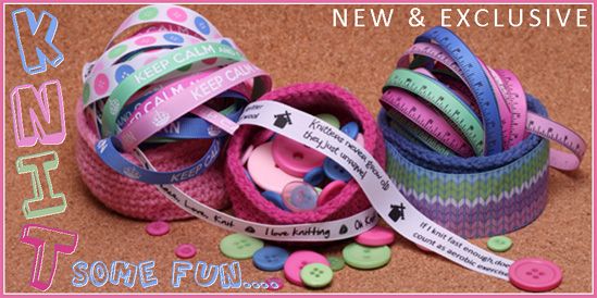 knit ribbons