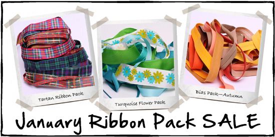 january ribbon pack sale