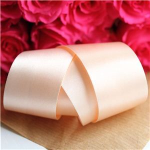 35mm Satin Ribbon - Peach