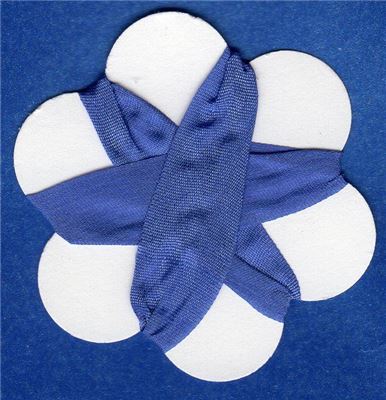 13mm Silk Ribbon - Blue