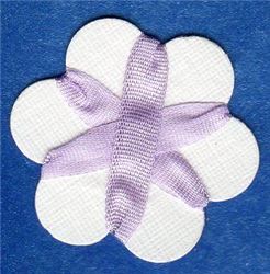 4mm Silk Ribbon - Pastel Violets