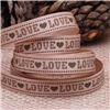 Order  Valentine Ribbon -10mm Love