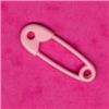 Order  Novelty Button - Pink Nappy Pin