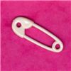 Order  Novelty Button - White Nappy Pin