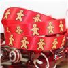 Order  Skinny Christmas Ribbon Gingerbread Men - Red