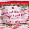 Order  Gingerbread Ribbons - 9mm Gingerbread words