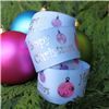 Order  Christmas Ribbon - Bauble Blue/Silver