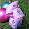 Order  Christmas Ribbon - Bauble Pink/Silver