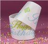 Order  Cupcake Ribbon - Vanilla Happy Birthday
