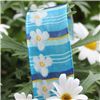 Order  Flower Ribbon - Flower Stripes/Blue