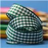 Order  15mm Gingham Ribbon - Forset