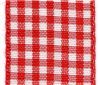 Order  25mm Gingham Ribbon - Red