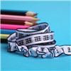 Order 12mm Gingham Ruffle Ribbon - Black 