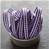 Order Mini Check Ribbon - Purple