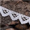 Order Peaks Viscose Lace - White