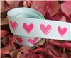 Order  16mm Single Heart Ribbon - Crystalline