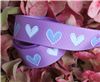 Order  16mm Single Heart Ribbon - Grape