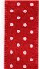 Order  15mm Micro Dot Ribbon - Red