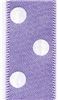 Order  15mm Polka Dot Ribbon - Orchid