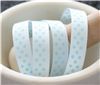 Order  Grosgrain Ribbon - Swiss Dot Blue Vapour/Lt Blue