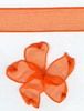Order  10mm Sheer Ribbon -  Orange 