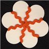 Order 5mm Ric Rac Ribbon - Orange