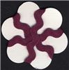 Order  9mm Ric Rac Ribbon - Wine