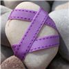 Order  Saddle Stitch Ribbon - Orchid/Orchid