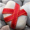 Order  Saddle Stitch Ribbon - Red/Yellow