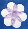 Order  4mm Silk Ribbon - Pastel Violets