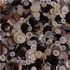 Basics 2 Go Buttons - Brown