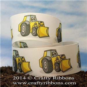 Tractor Digger Ribbon - Diggers Large