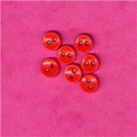 Novelty Button - Micro Doll Red