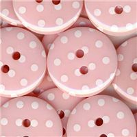 Spotty Button - Pink
