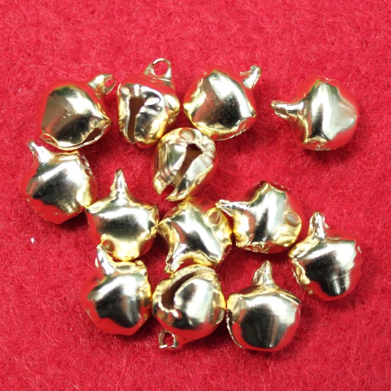 christmas button bell small gold christmas button bell small gold