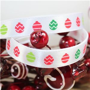 Skinny Christmas Bauble - Red