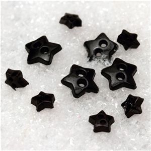 Snowmen Ribbon - Star Buttons