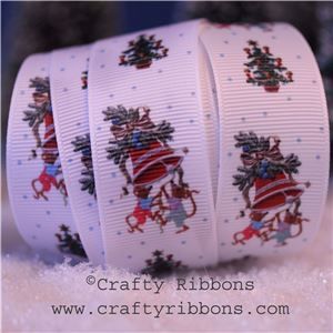 Mice Christmas Ribbon - Bell