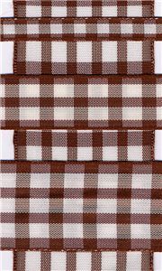 Country Check - Brown/White