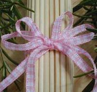 5mm gingham ribbon