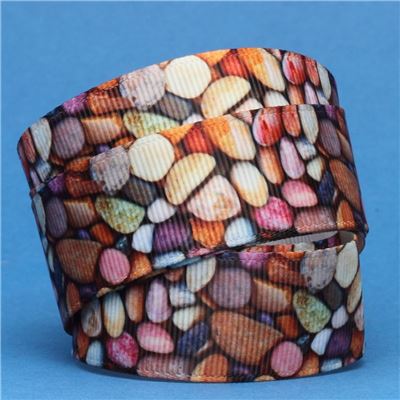 Stone Ribbon - Brown Stones