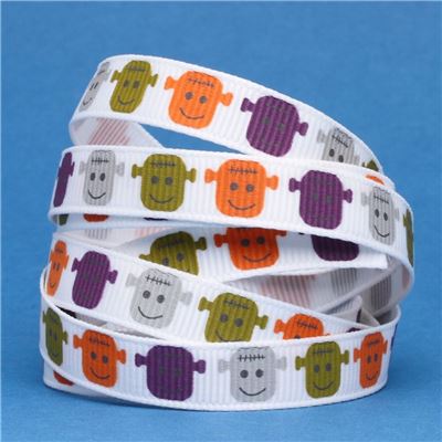 Halloween Ribbon - Mini Monster