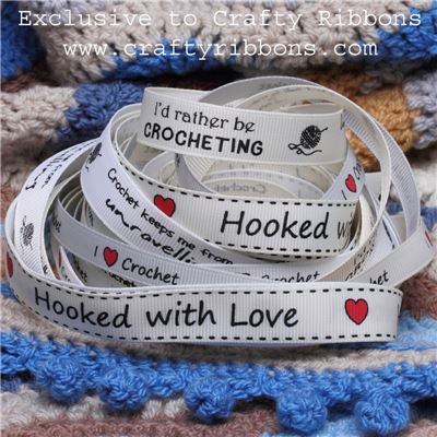Crochet Ribbon - WANT IT ALL