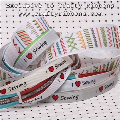 Love Sewing Ribbon - WANT IT ALL