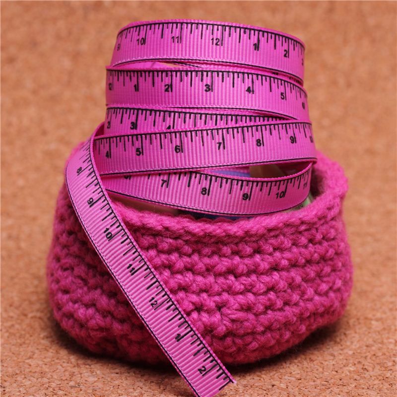 Knit Ribbons Tape Measure Bloom